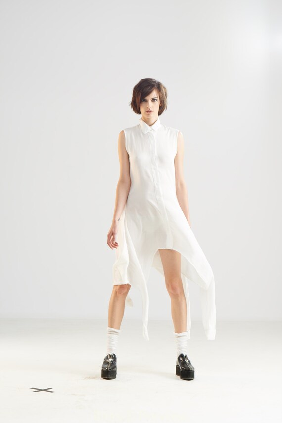 robe tunique blanche