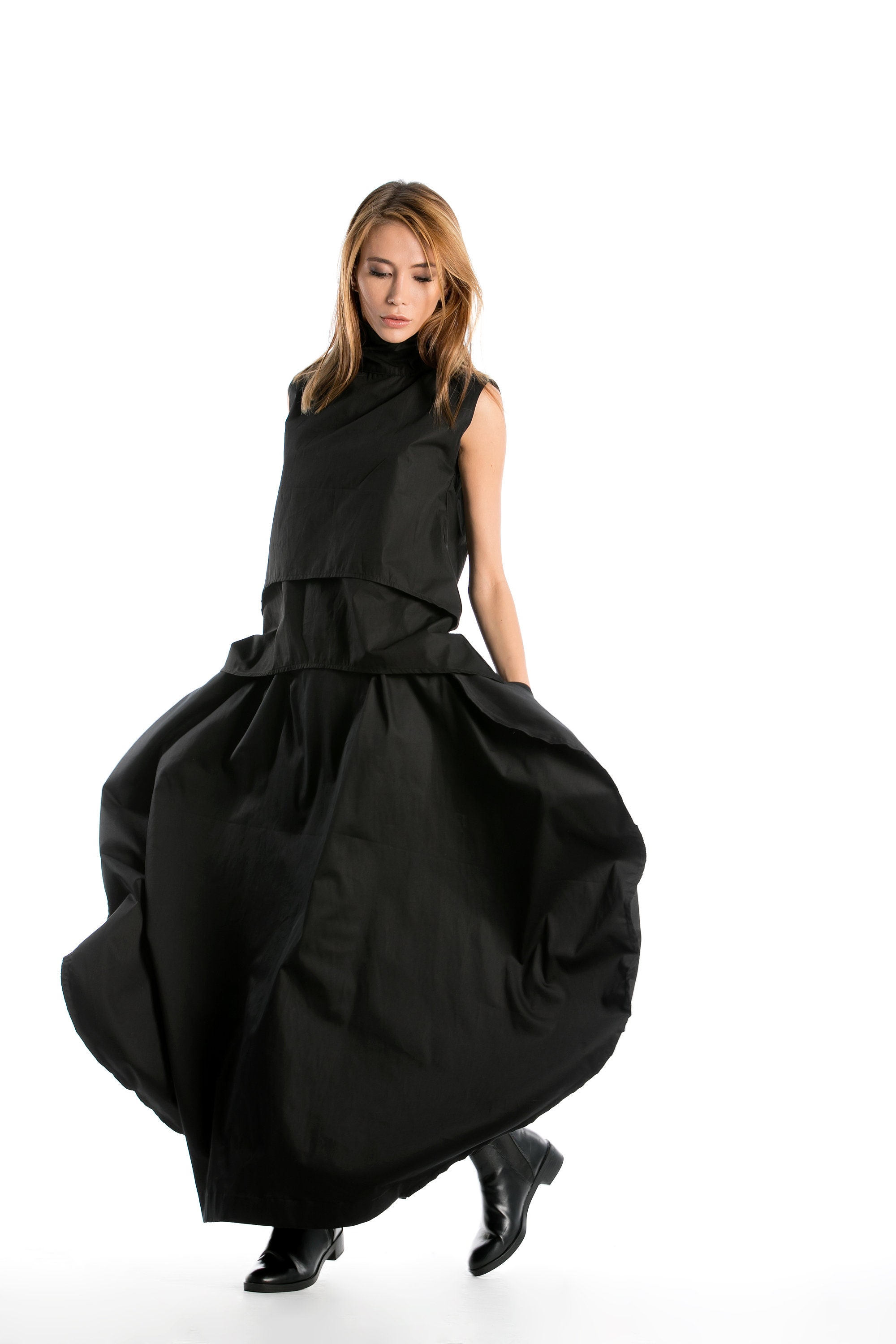 Jupe boule noire femme new arrivals