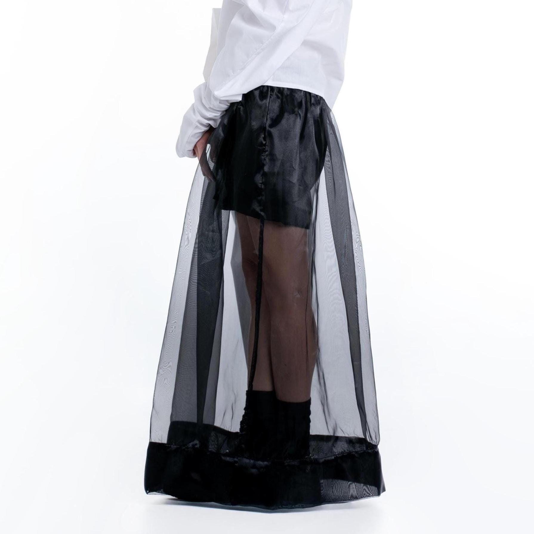Sheer Organza Skirt - Etsy Sheer Organza Skirt - Etsy