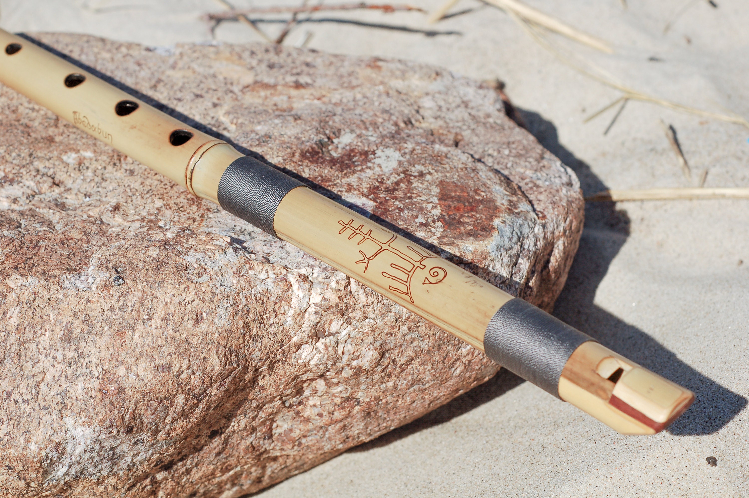 Bamboo Whistle Flute Etsy Australia