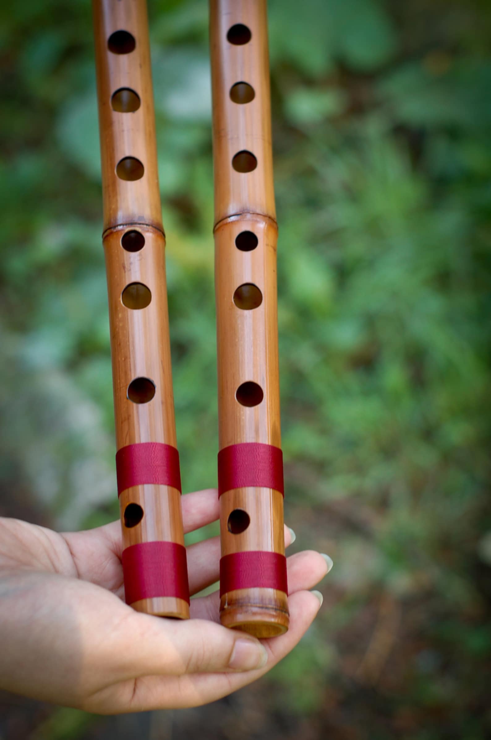 Buy Bamboo Bansuri Flute in C 45 Cm Online in India Etsy