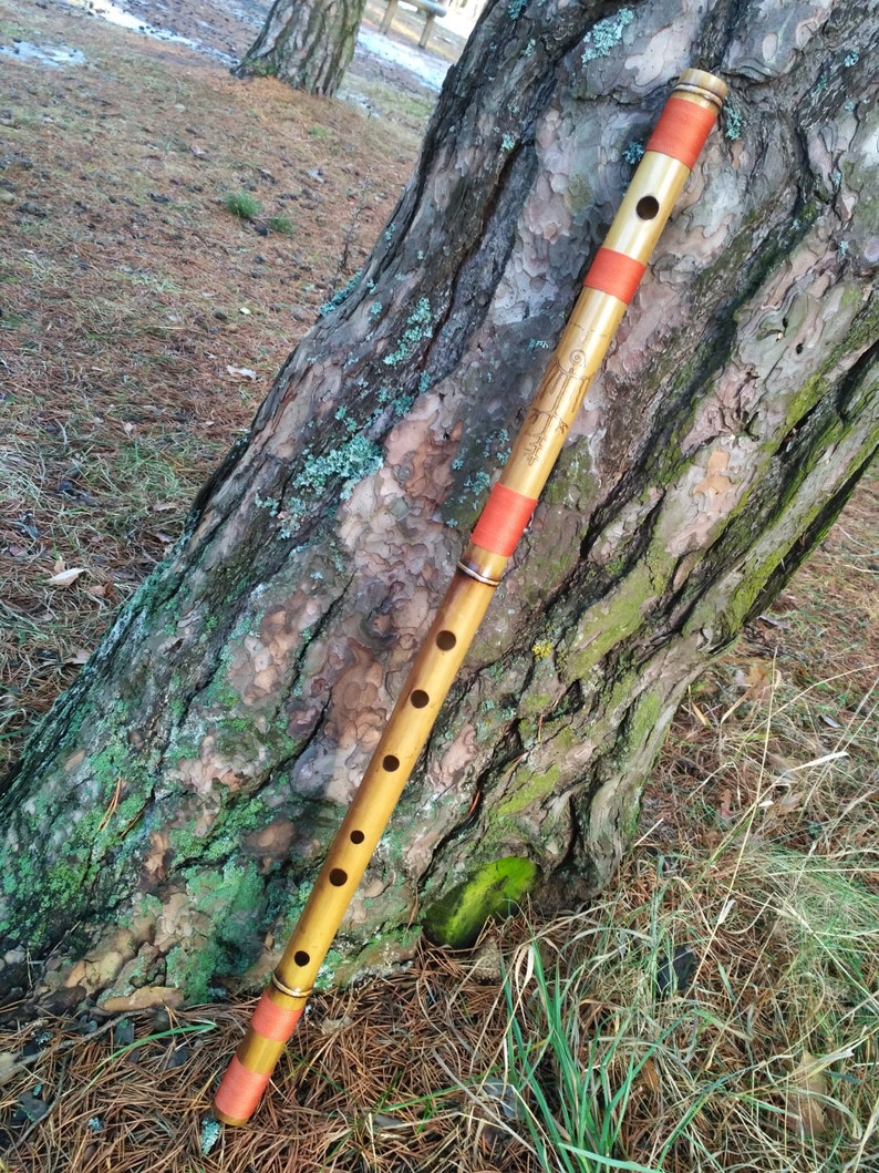 Bamboo Bansuri Flute in F 67 cm image 2