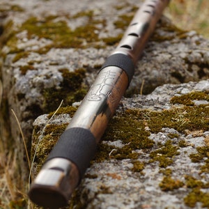 Fipple Bamboo Flute (Low whistle, recorder)