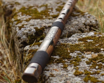 Fipple Bamboo Flute (Low whistle, recorder)