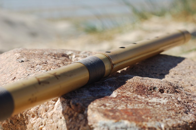 Bamboo Whistle Flute Etsy