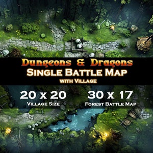 Dungeons and Dragons DnD vintage Battle Maps | RPG Maps | Dungeons and Dragons | DnD Miniatures | DnD dice | 20 x 20 & 30 x 17 | Sir Tiles