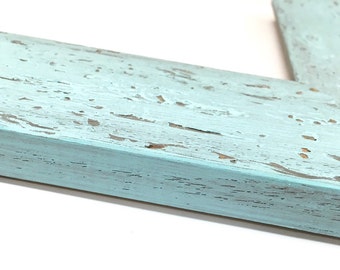 Farmhouse Rustic Distressed Frame,Mint Wedding Frame,Mint Distressed Frame,Mint Rustic Frame,Rustic Wedding Frame,Distressed Picture Frame