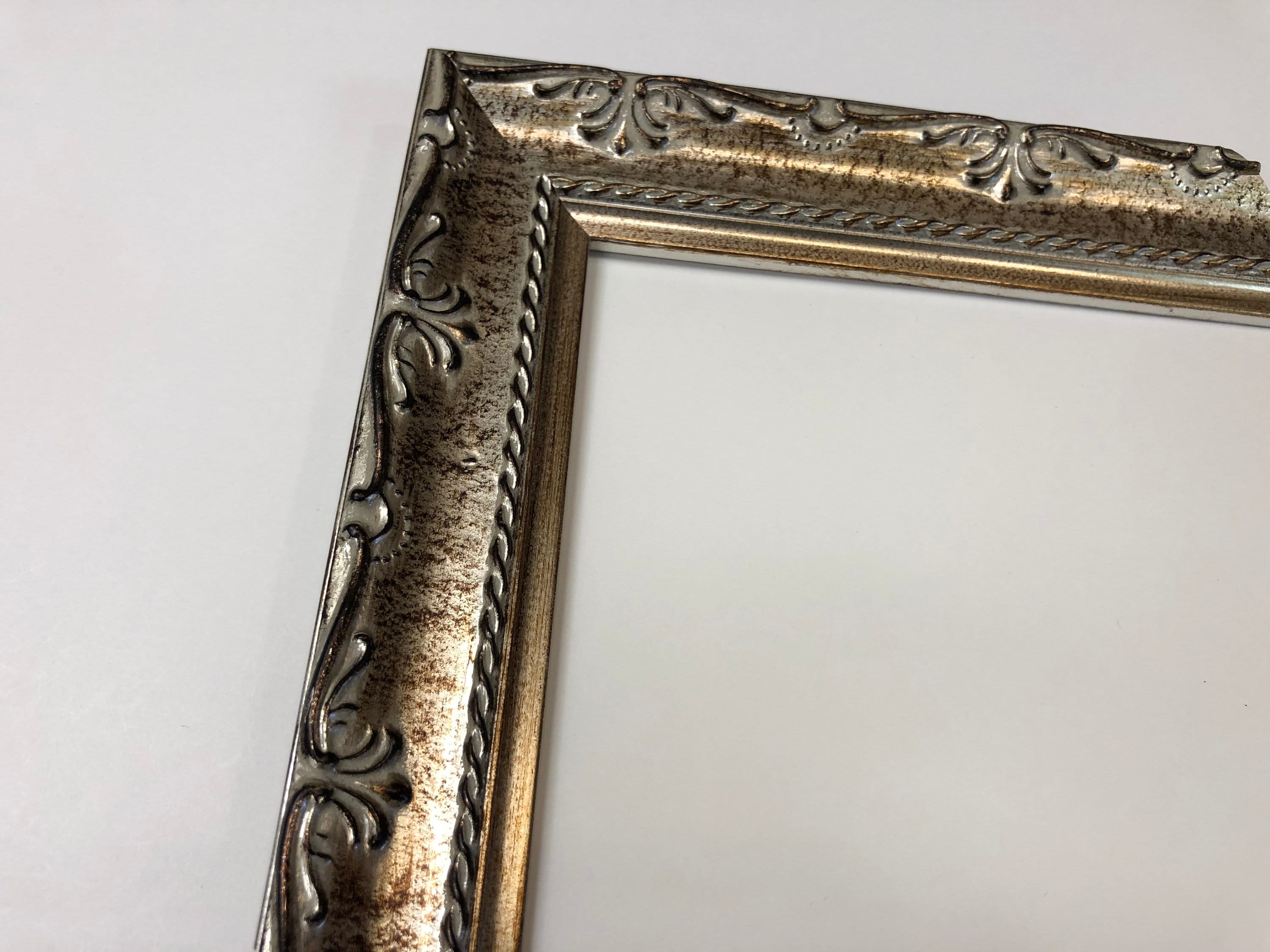Silver Picture Frame,Ornate Silver Frame,Fancy Silver Frame,Silver ...