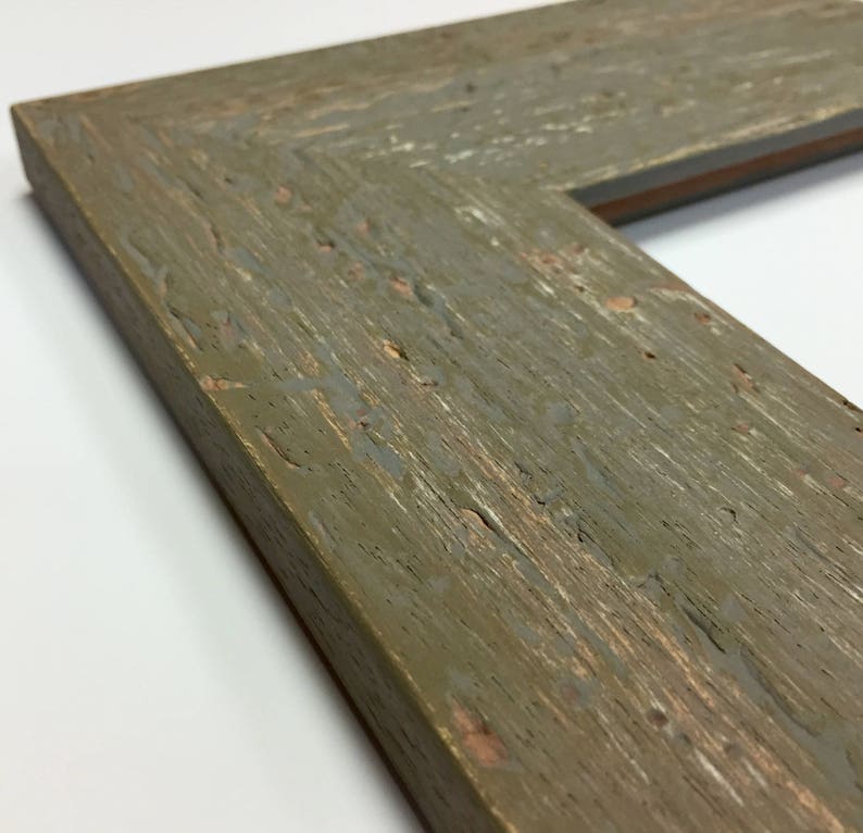 Distress Frame Distress Picture Frame Farmhouse Frame Etsy