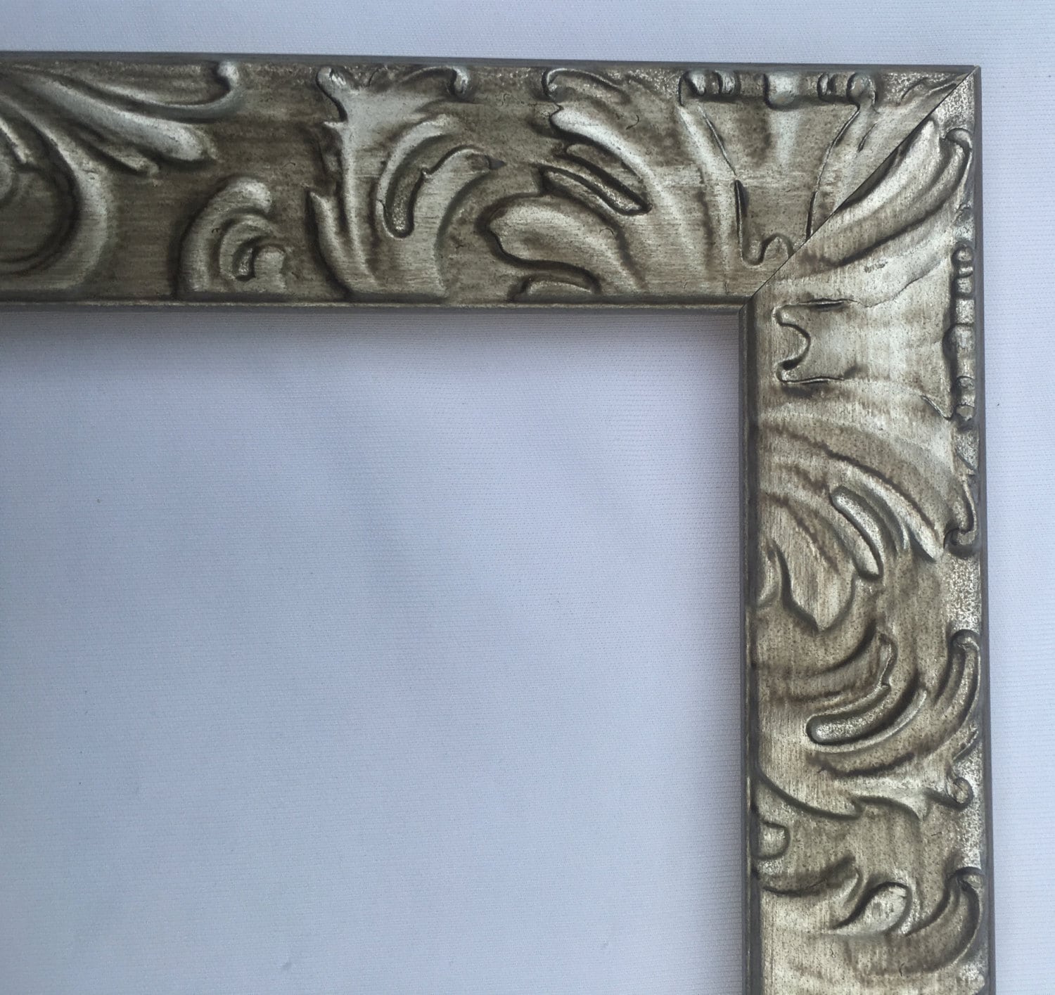 Ornate Silver Picture Frame Wedding Photo Frame 5x7 Silver Frame 8x10 Silver Frame