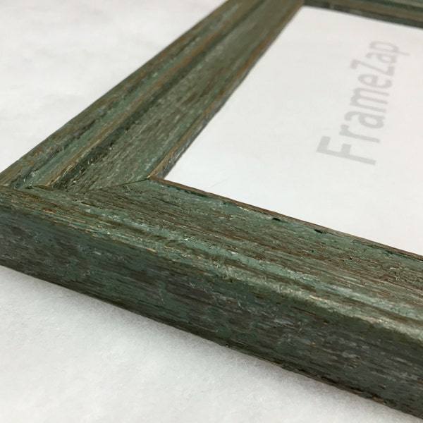 Green Wedding Frame,Green Distressed Frame,Green Shabby Chic Frame,Rustic Green Frame,Green Barn Frame,Rustic 11x14 Frame,Rustic 8x10 Frame