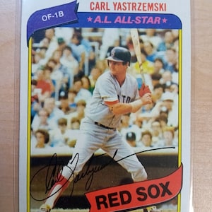 Carl Yastrzemski Baseball Card | 1982 Topps #720 | Boston Red Sox | Sox | HOF | Yaz
