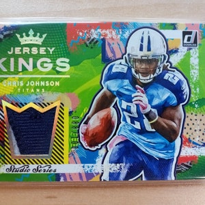 Chris Johnson Tennessee Titans 2021 Panini Donruss - Jersey Kings #JK1 | Game Versleten Jersey Patch