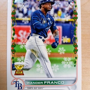 2022 Topps Holiday Wander Franco All-Star Rookie Baseball Card #HW181 | Tampa Bay Rays | Near Mint