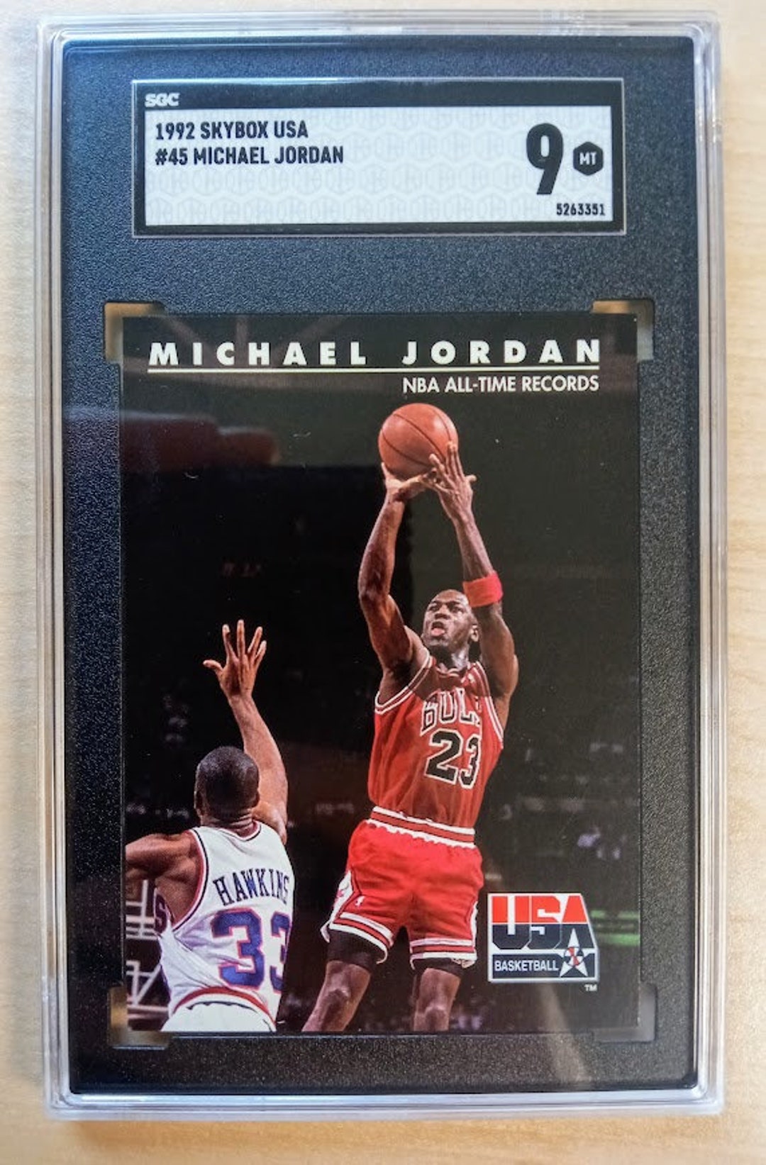 1992 SKYBOX MICHAEL JORDAN PSA8 ジョーダン 1992 Skybox Michael Jordan USA Basketball #40 BGS 9 | eBay