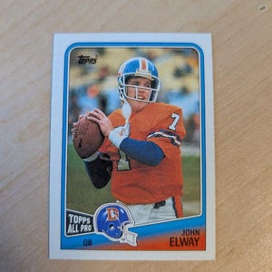 1988 Topps All-Pro HOF #23 John Elway - Denver Broncos