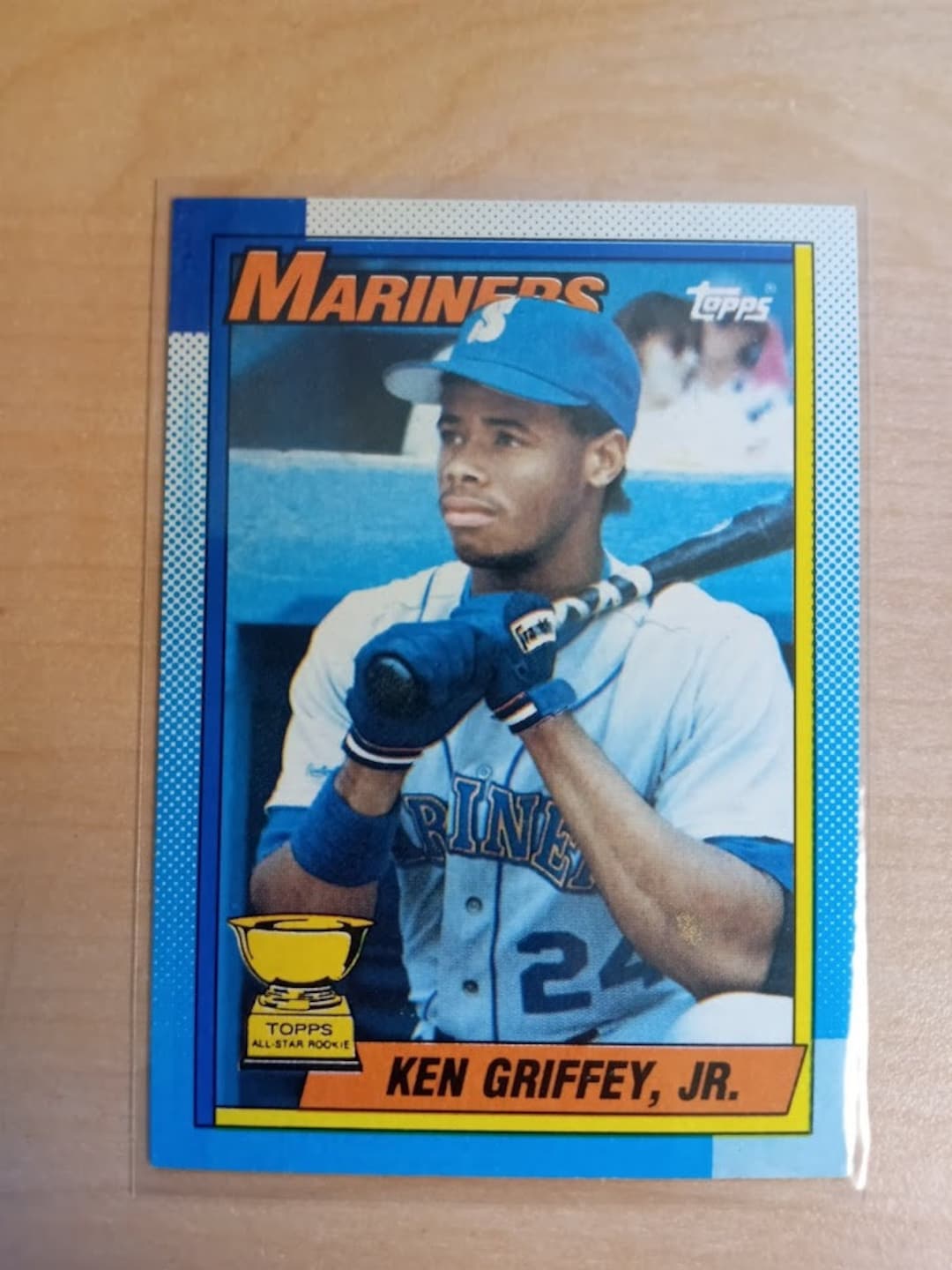 Ken Griffey Jr. Baseball Card | 1990 Topps #336 All Star Rookie | HOF ...