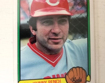 Buy Johnny Bench Pick A Baseball Card Donruss Topps Fleer Online