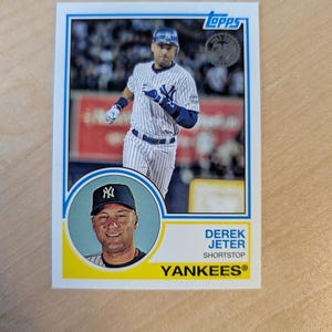 2018 Topps 1983 Topps 35th Anniversary - DEREK JETER HOF #83-68 - Yankees