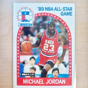1989-90 NBA Hoops - [Base] #21 - All-Star Game - Michael Jordan [PSA 10 GEM  MT]