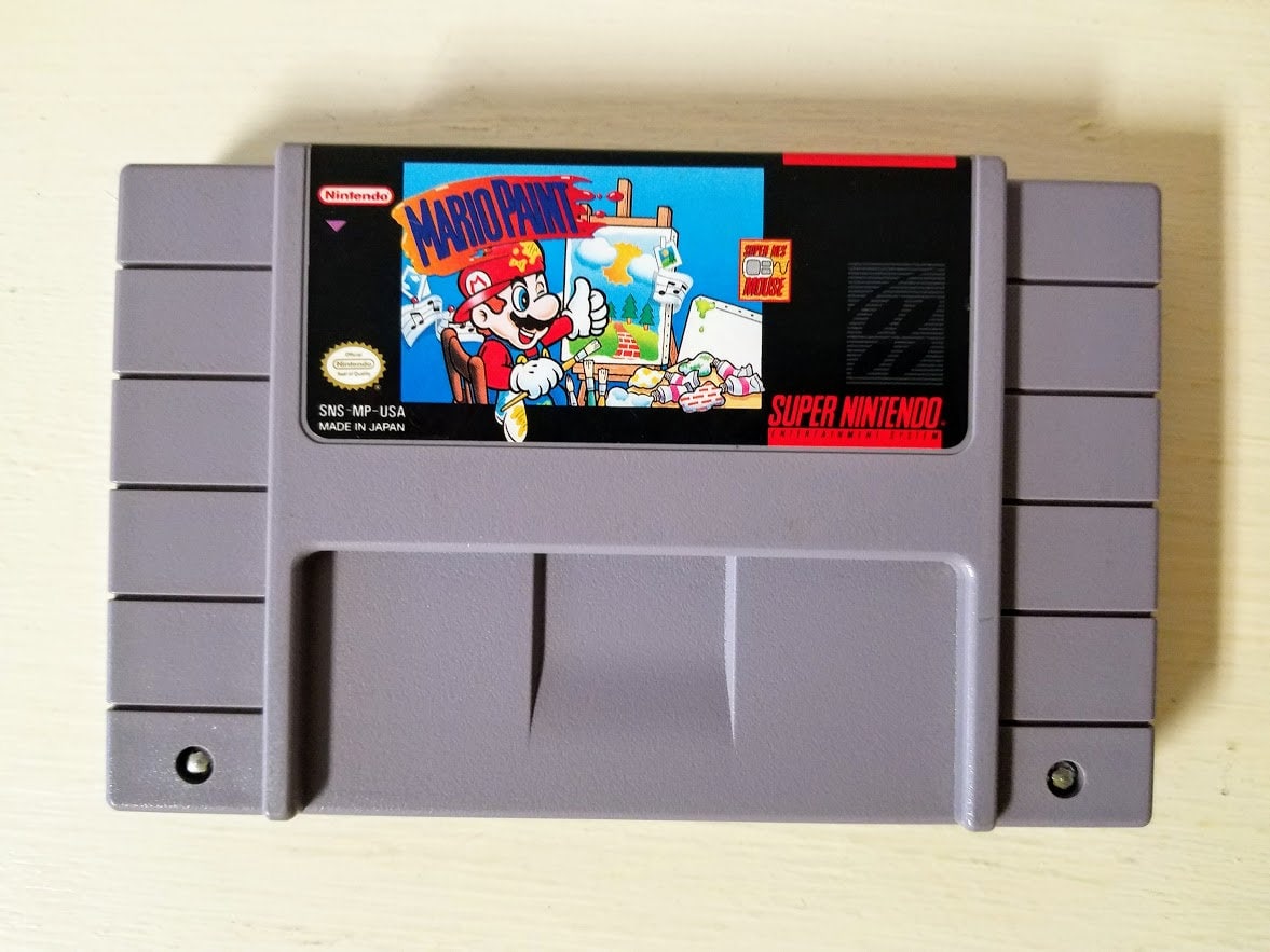 super nintendo cartridge