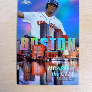 Rafael Devers 2022 Topps Chrome Heart of the City Near Mint Baseball Card | Boston Red Sox | Near Mint