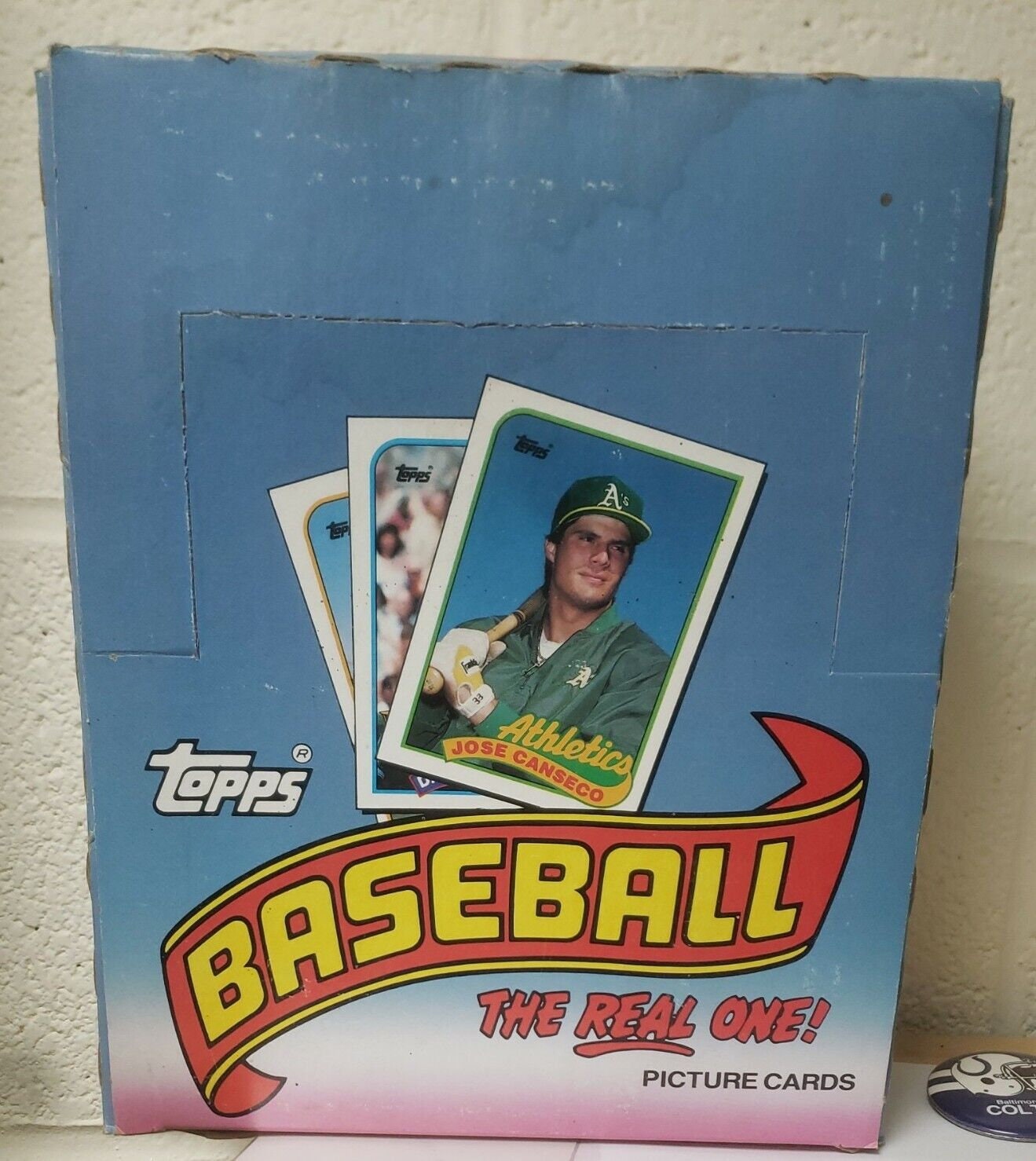 1989 Topps Baseball Blue Factory Set Sealed