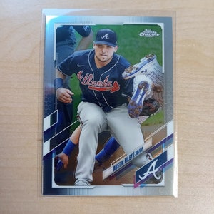 Austin Riley Baseball Card / 2021 Topps Chrome Card / Atlanta Braves