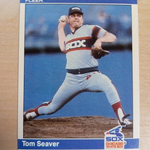 1984 Fleer Update #U-106 - Tom Seaver Baseball Card | New York Mets | Chicago White Sox | Af-NM
