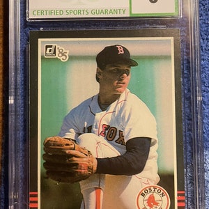Roger Clemens Baseball Card | 1985 Donruss #273 | Rookie Card | CSG 8 NM-MT Graded | Boston Red Sox