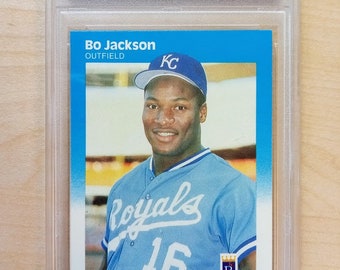 Bo Jackson Baseball Card | 1987 Fleer #369 Rookie Card | PSA