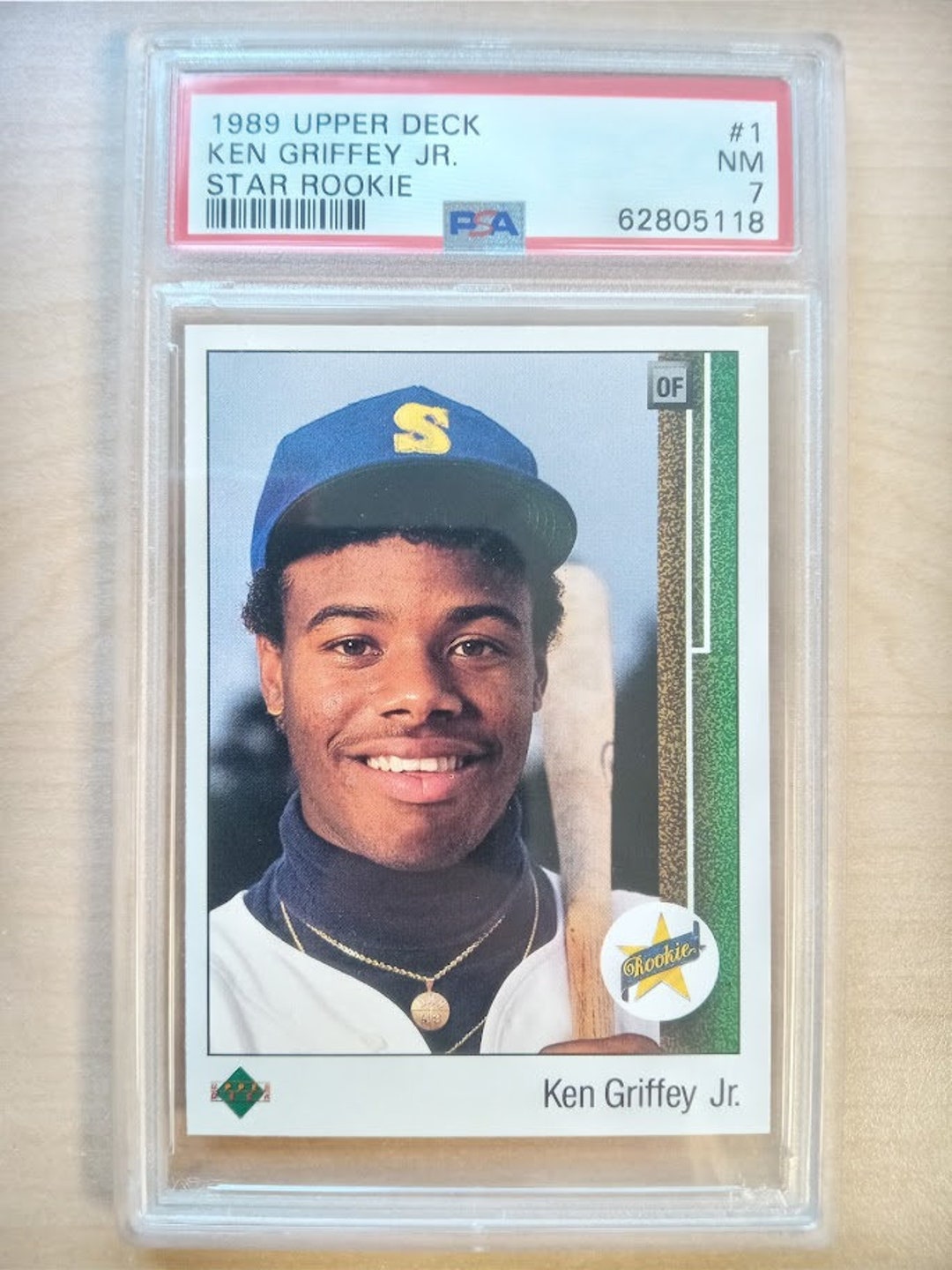 1989 Upper Deck UD Ken Griffey Jr Rookie card! RC ケン 1989 Upper Deck UD Ken Griffey Jr Rookie card! RC ケン