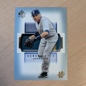 2003 Upper Deck SP Authentic #39 Derek Jeter - New York Yankees