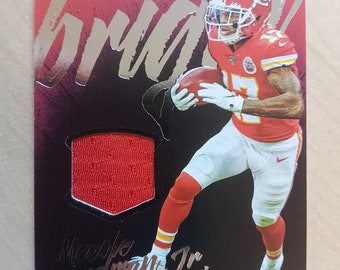 2020 Panini Luminance Mecole Hardman Jr. Worn Jersey #BB18 | Kansas City Chiefs