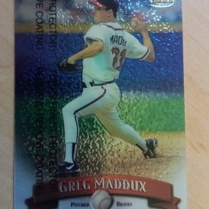 Greg Maddux Baseball Card | 1998 Topps Finest #16 | Atlanta Braves | HOF