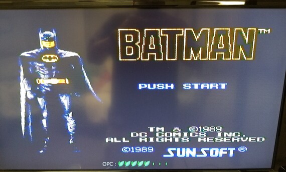 Batman the Video Game NES Cartridge Nintendo NES Video - Etsy