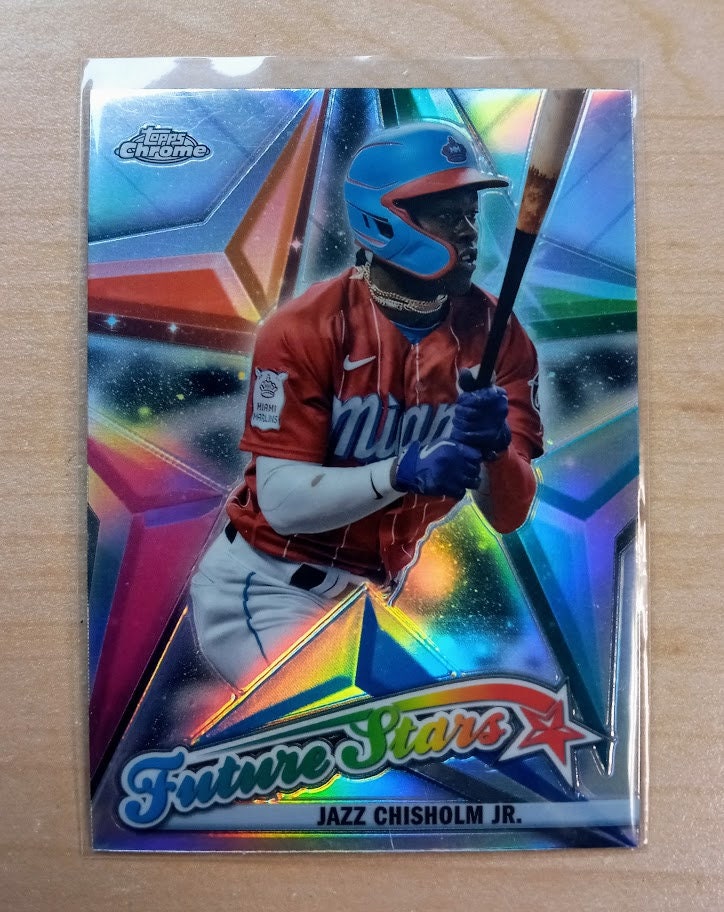 2023 Topps Series 1 JAZZ CHISHOLM JR Marlins CITY CONNECT