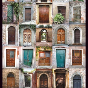 Póster de Las puertas originales de Italia