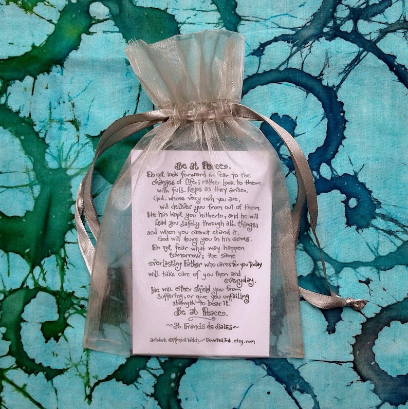 Saint Francis De Sales 'be at Peace' Prayer Art Etsy Saint Francis De Sales 'be at Peace' Prayer Art Etsy