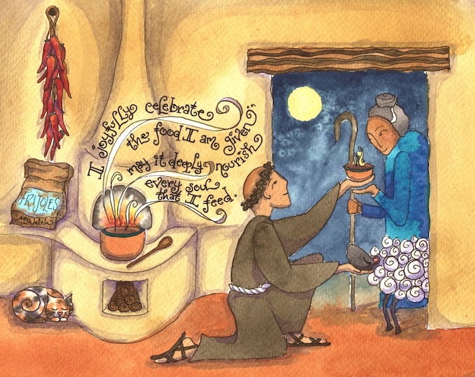 San Pasqual, Patron Saint of Cooks, Kitchens and Shepherds