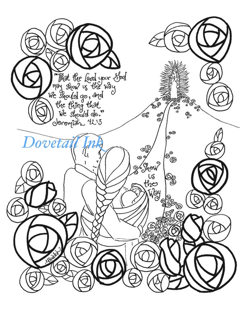 Printable Set of 2 Our Lady of Guadalupe Prayer and Scripture | Etsy