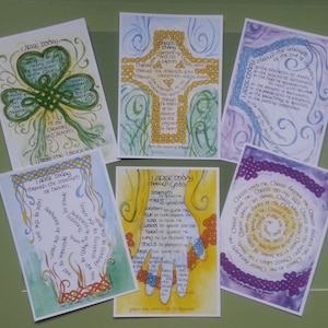St Patrick's Breastplate Lorica Prayer Panel 1 of 6 | Etsy India