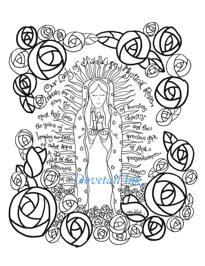 Printable Set of 2 Our Lady of Guadalupe Prayer and Scripture | Etsy