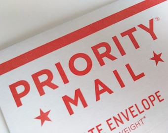 Priority Mail Shipping Upgrade for Last Minute Gifts - First Communion, Confirmation, Weddings, Graduations