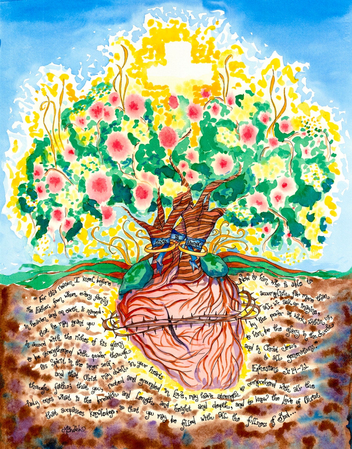 Regalo De Aniversario De La Catolica Con El Sagrado Corazon Etsy