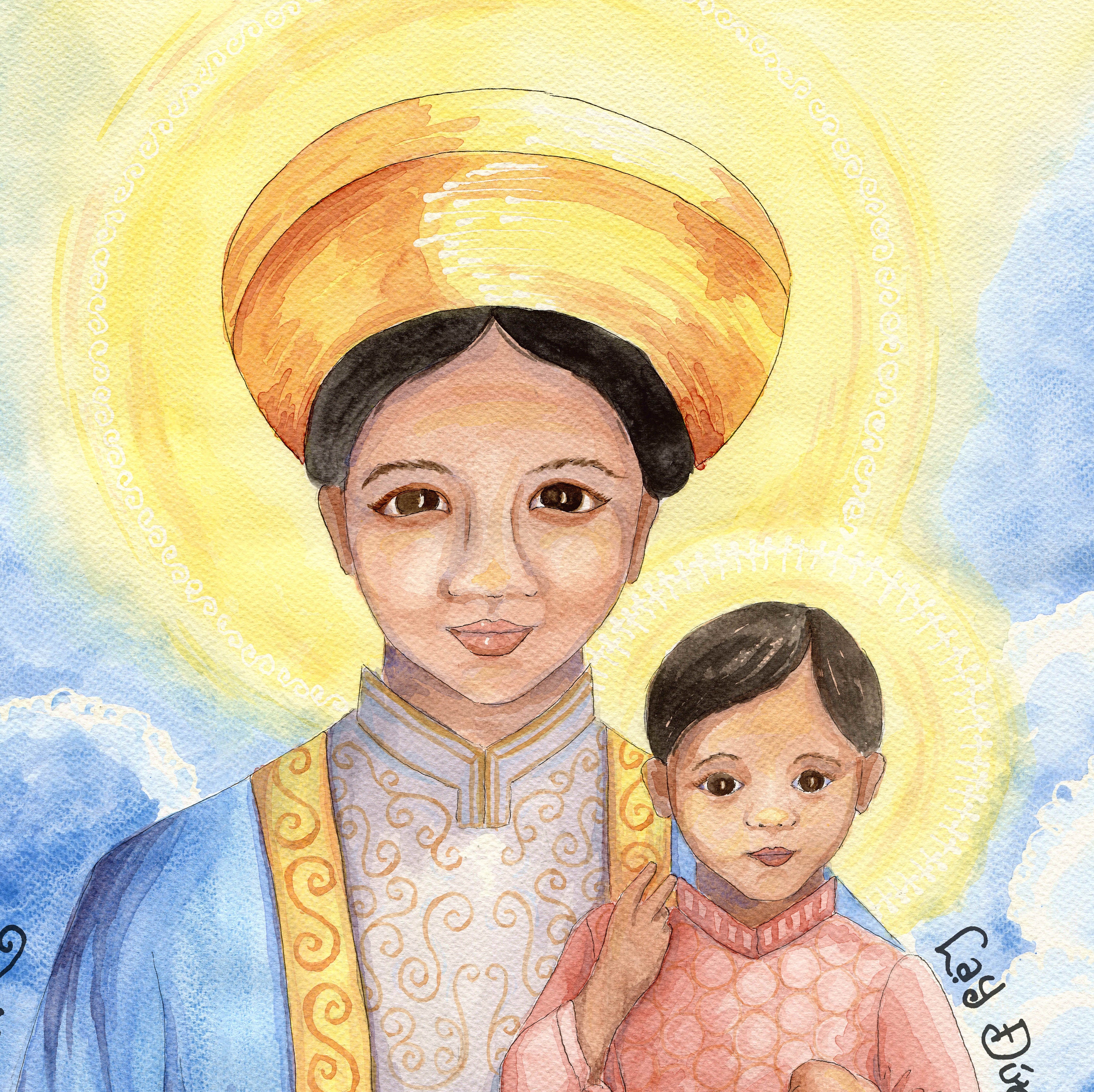ラヴァンの聖母（ベトナム語：Đức Mẹ La Vang）、アジア太平洋