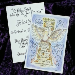 AANGEPASTE gebedskaarten, heilige kaarten voor sacramenten, katholiek, christelijk, gepersonaliseerd voor bevestiging, eerste communie, sympathie, bruiloft