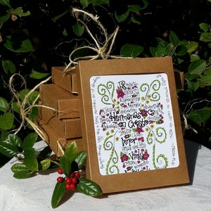 Hermanas en Cristo, Padre Nuestro, Spaanse Weesgegroet Notitiekaarten met gebed of Schrift, Set 8 notitiekaarten, in geschenkverpakking; Gebedskaarten Heilige kaart