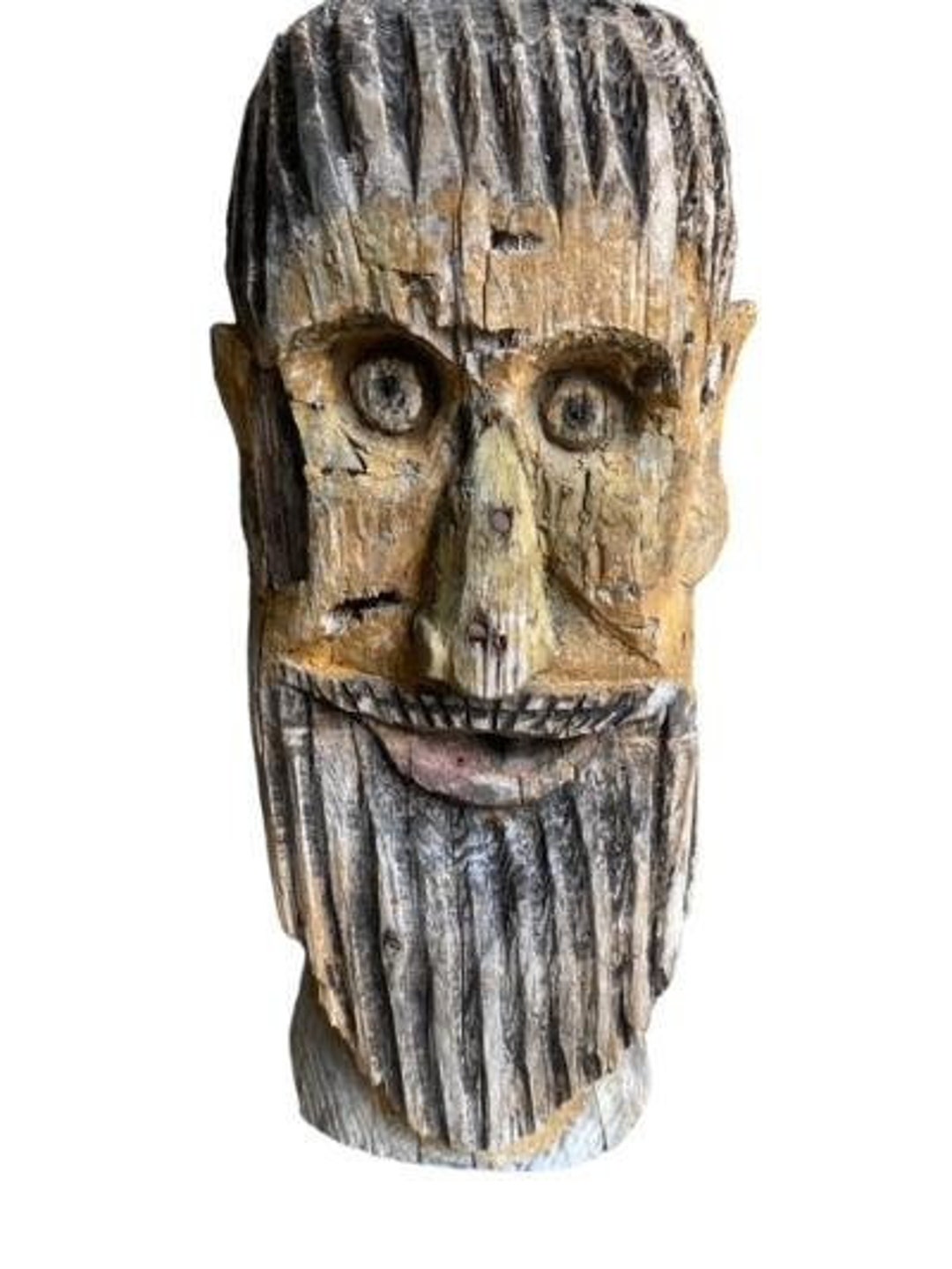 Trunk Head RARE! Wood Beehive Tree Trunk Head - Etsy