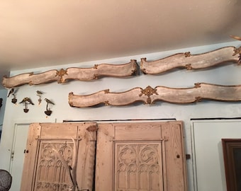 Trio of 19th Century French Chateau Valances
